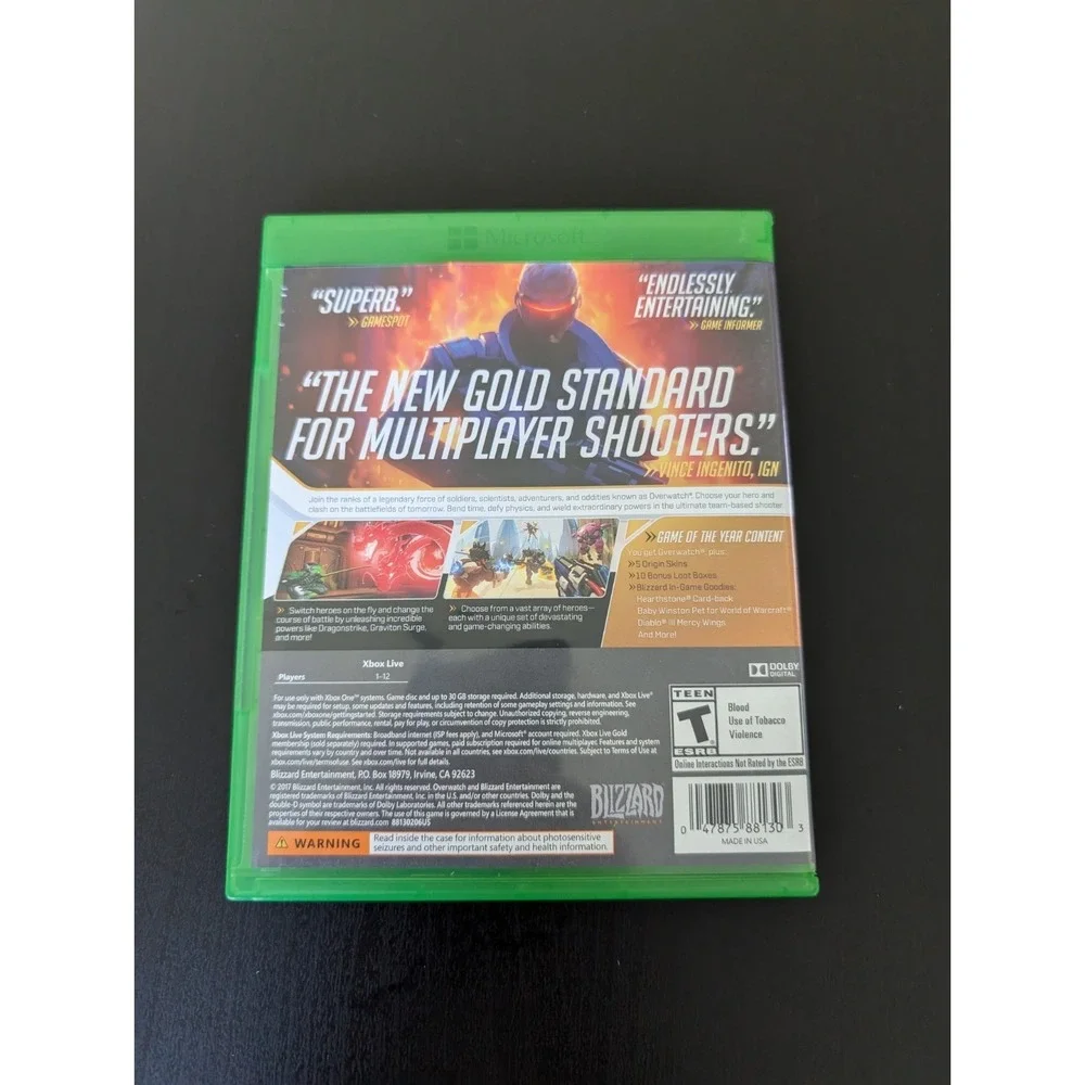 Overwatch - Game of the Year Edition - Xbox One‎